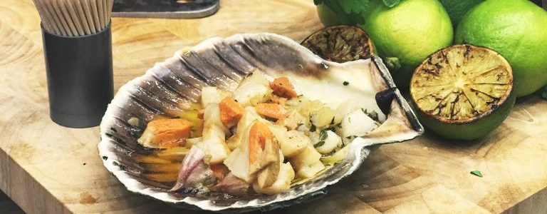 Pilgrimsmusslor från Polarfisk